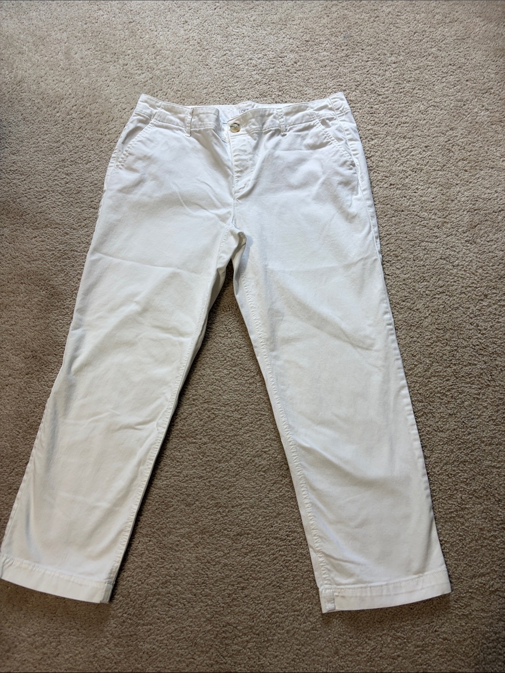 LOFT White Women's Capri- The Slim